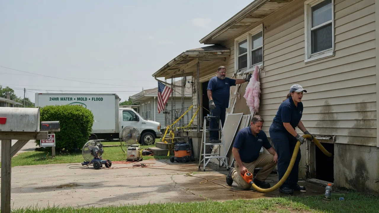 Water Damage Repair in Gracemont, OK near me